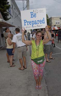 Body Painting 2008 photo - Duval Street, Key West